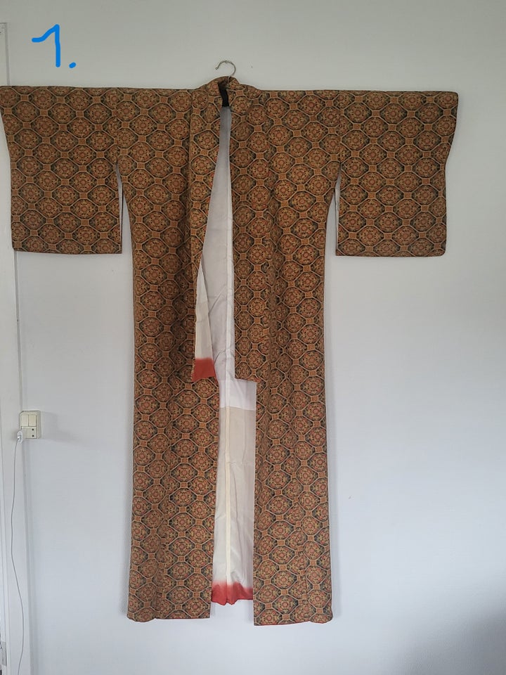 Kimono, købt i Japan, japansk