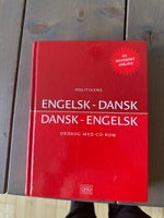 Engelsk- dansk/ dansk engelsk ordbog med cd , Politikens