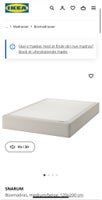 1½ seng, IKEA, b: 120 l: 200