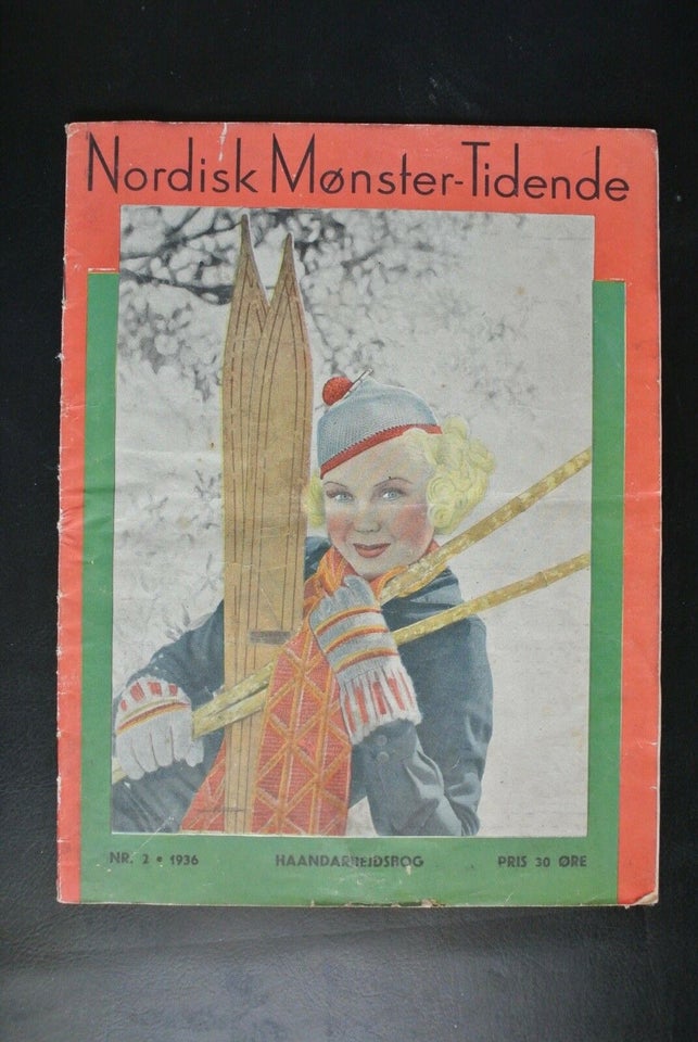 nordisk mønster-tidende nummer 2 1936 63. aargang, emne:
