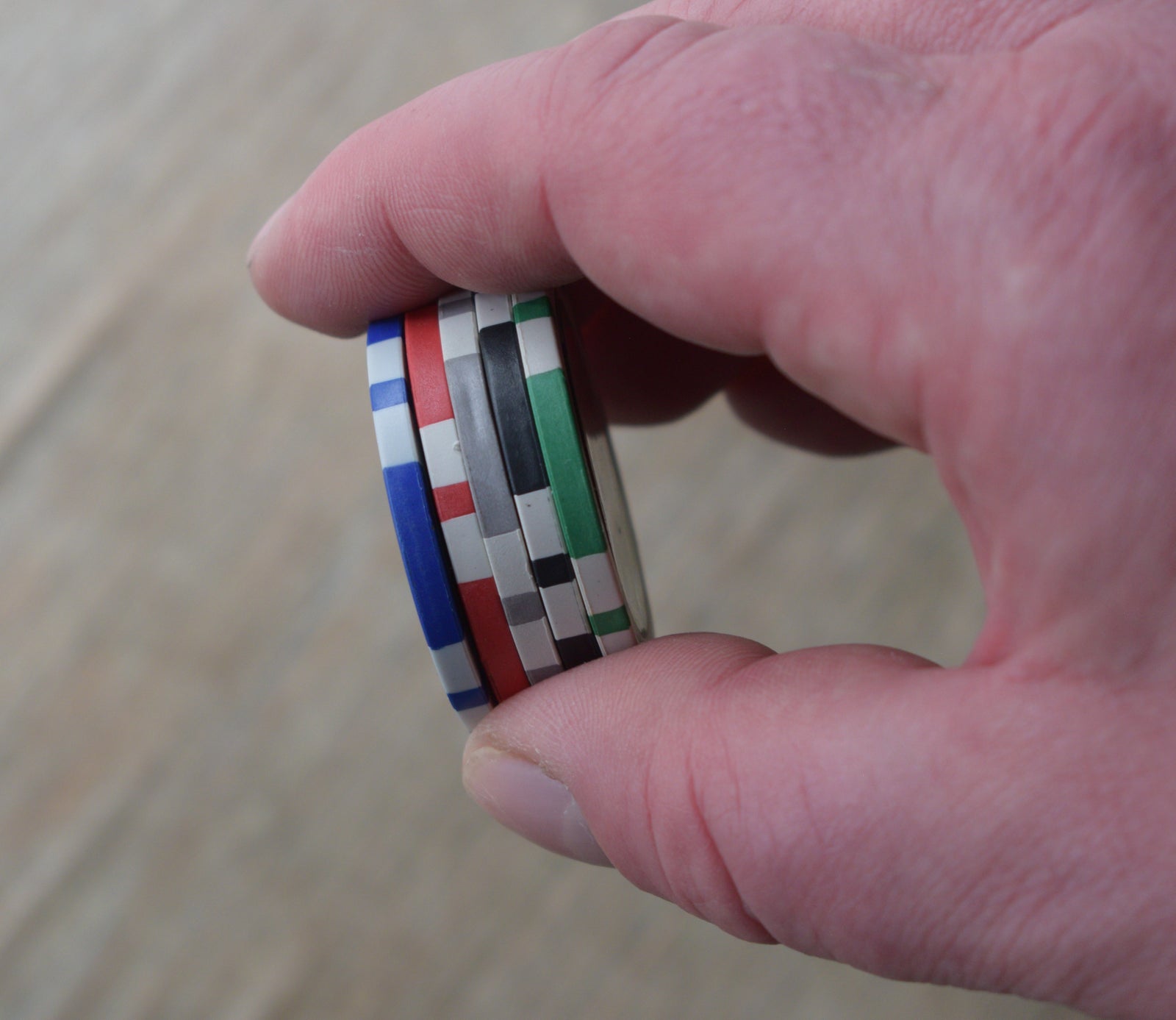 The Ultimate Poker Chip, hologram version, 250 stk