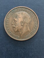 Vesteuropa, mønter, One penny