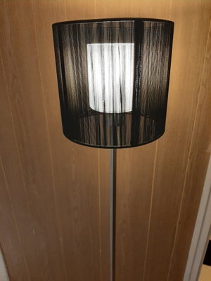 Gulvlampe, Ukendt, Lampe med sort skærm, til hygge belysning