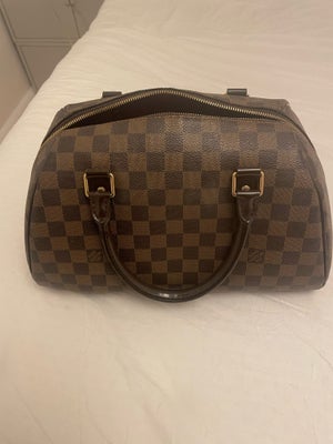 Anden håndtaske, Louis Vuitton, kanvas, Louis Vuitton taske, model riviera.
Købt for en del år siden