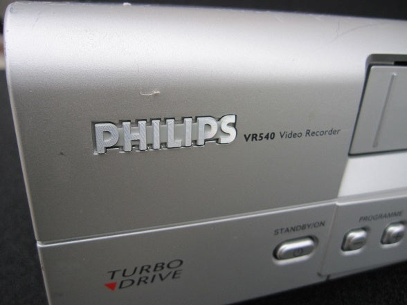 VHS videomaskine, Philips, VR 540 (m/fjernbetjening)