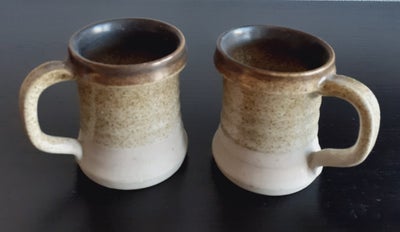 Keramik, Krus, Karlslund keramik, 2 super fine keramik krus fra karlslund keramik prisen er pr stk P