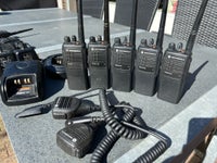 Motorola 5 stk. GP340 MODEL VHF RADIOER, Motorola,