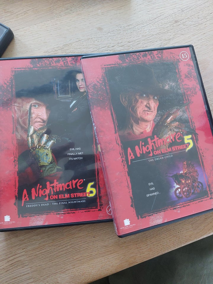 A nightmare on elm street, DVD, gyser