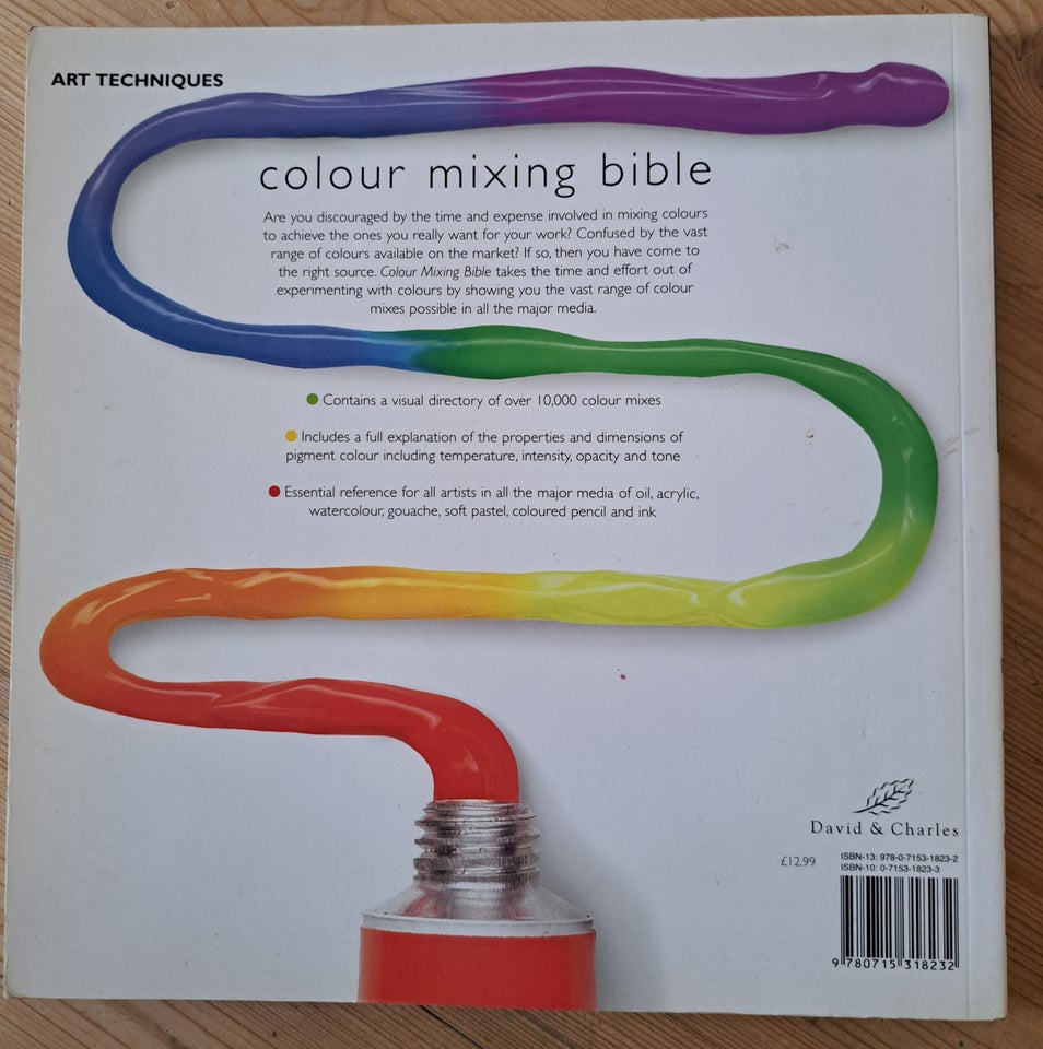 Colour mixing bible, Ian Sidaway, emne: kunst og kultur