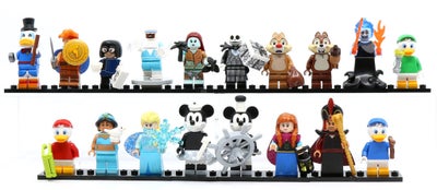 Lego Minifigures, Disney serie 2, Komplet serie med alle 18 figurer. Poser er åbnet for identifikati