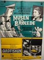 Vintage filmplakat, peter sellers, motiv: musen der
