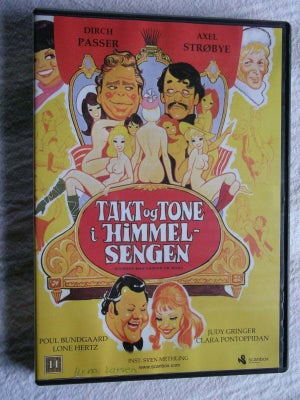 Takt Og Tone I Himmelsengen, instruktør Sven Methling, DVD, romantik, Dansk Film fra 1972 produceret