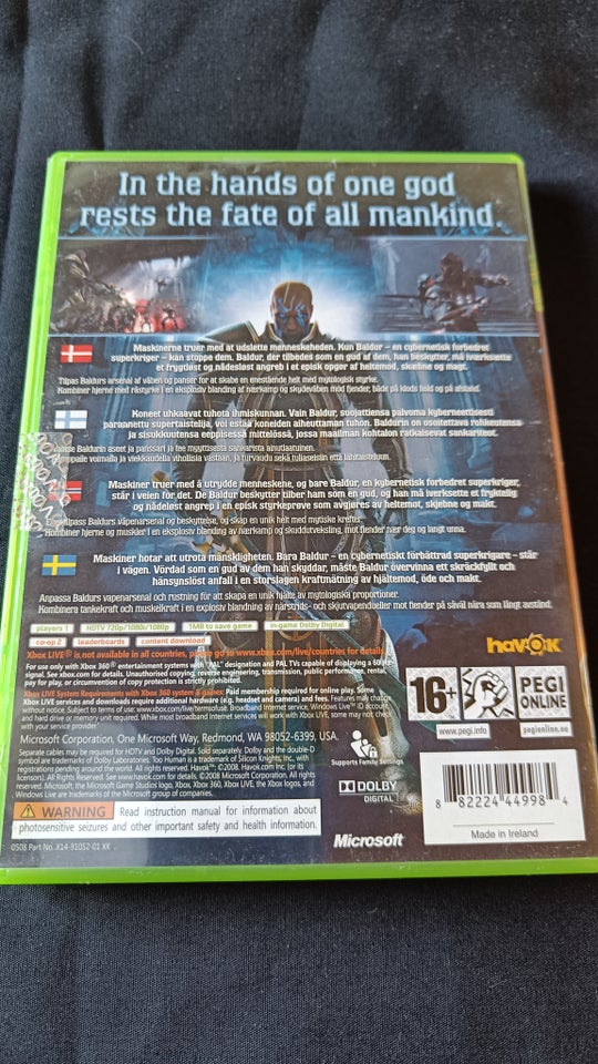 Too Hunam, Xbox 360