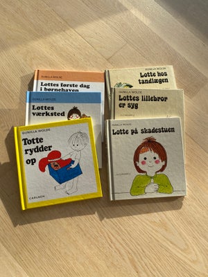 Lotte og Totte bøger, Gunilla Wolde, Seks forskellige Lotte bøger sælges samlet