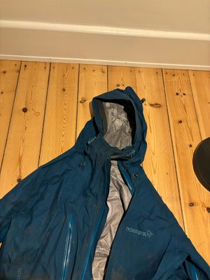 Skaljakke, str. M, Norrøna,  Turkise,  Gore-Tex,  God men brugt, Super fed Norrøna skaljakke som jeg