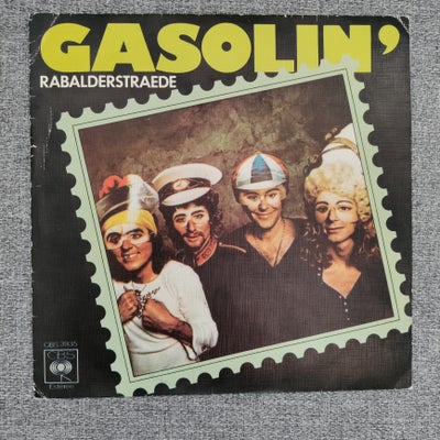 Single, Gasolin, Rabalderstraede, Rock, Sjælden single udsendt i Spanien. 
VG/VG.
Sender gerne.