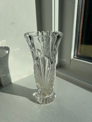 Vase, Glasvase, Fin vase uden skår.