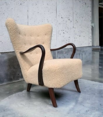 Lænestol, andet, Original Alfred Christensen lænestol fra 1950 ‘erne , fremstillet hos Slagelse Møbe