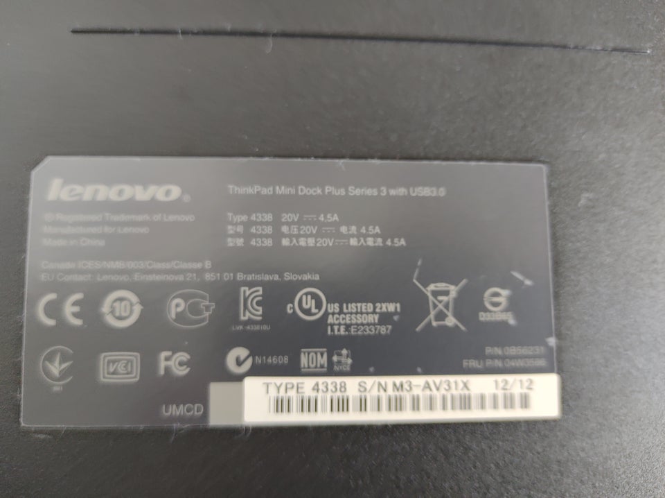Lenovo ThinkPad w530, i7 GHz, 8 GB ram