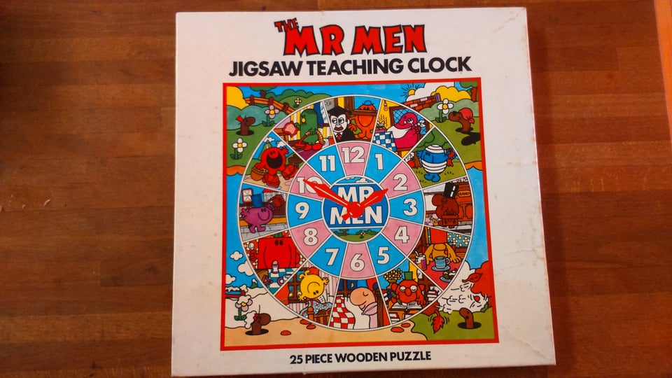 The Mr Men Jigsaw Teaching Clock, Familiespil, brætspil