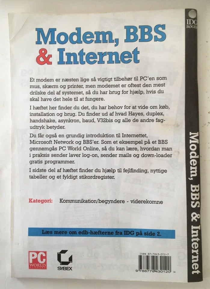 IT lærebog. Modem, BBS & Internet, Sharon Crawford