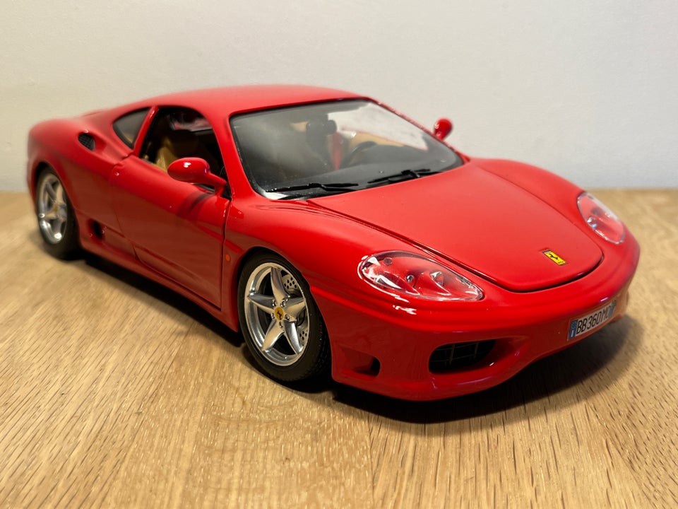 Modelbil, Ferrari 360 Modena, skala 1:18