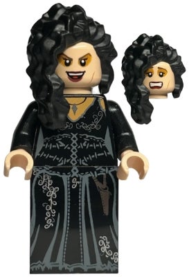 Lego Minifigures, Harry Potter serien:

hp092 Bellatrix (SJÆLDEN!!!) 220KR.
hp094 Harry Potter, Gryf