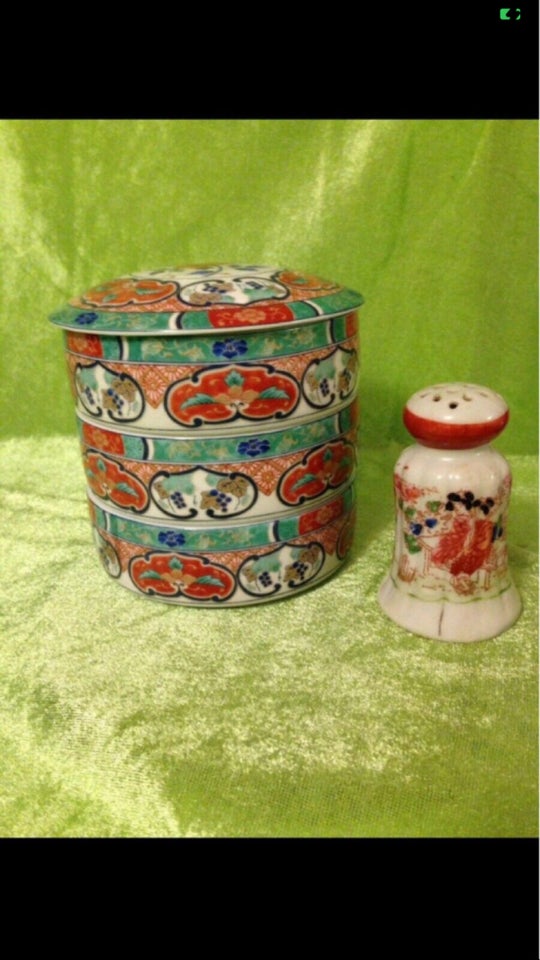Smuk antik Kinesisk tin kande med hank , Sjælden antik