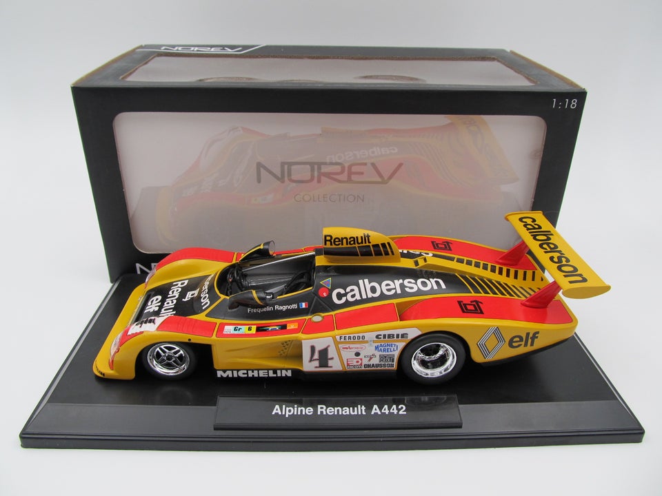 Modelbil, 1978 Alpine Renault A442, skala 1:18