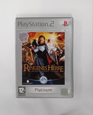 Ringenes herre kongen vender tilbage, PS2, adventure, Komplet og I god stand