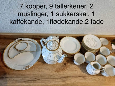 Porcelæn, Kaffestel, B&G Offenbach