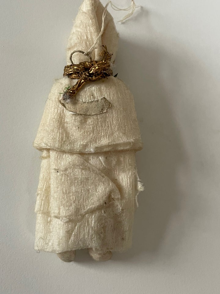 Julepynt - antik vat pige