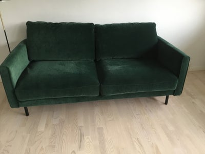 Sofa, velour, 2 pers. , Ringstorp Ikea, Sælger denne grønne to personers sofa. 
Den er købt i Ikea i