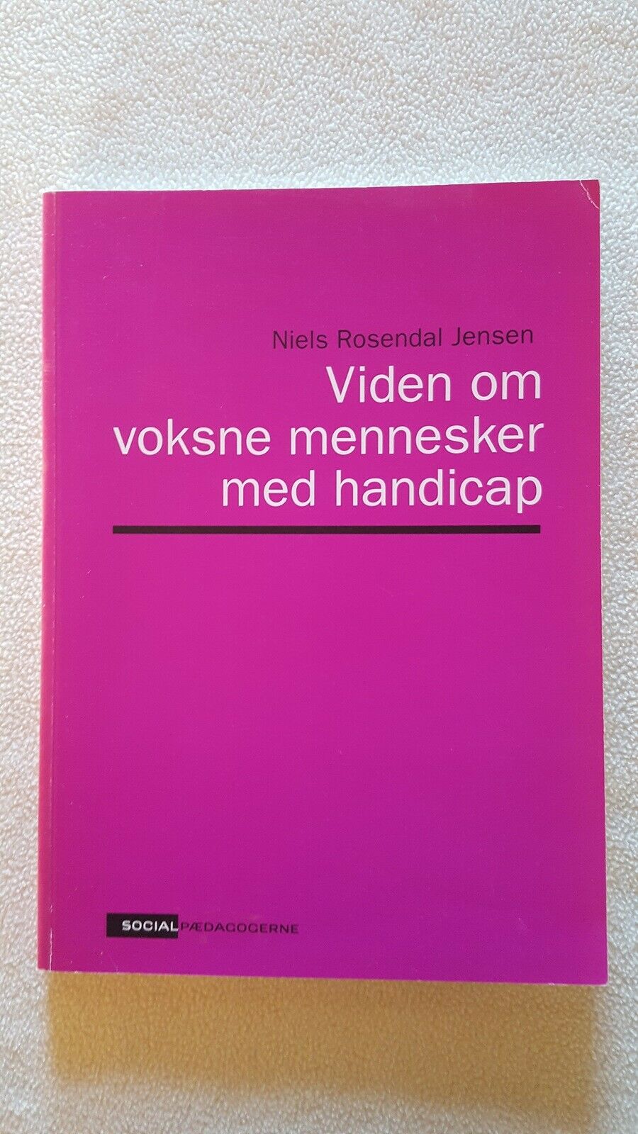 Viden om mennesker med handicap, Niels Rosendal Jensen