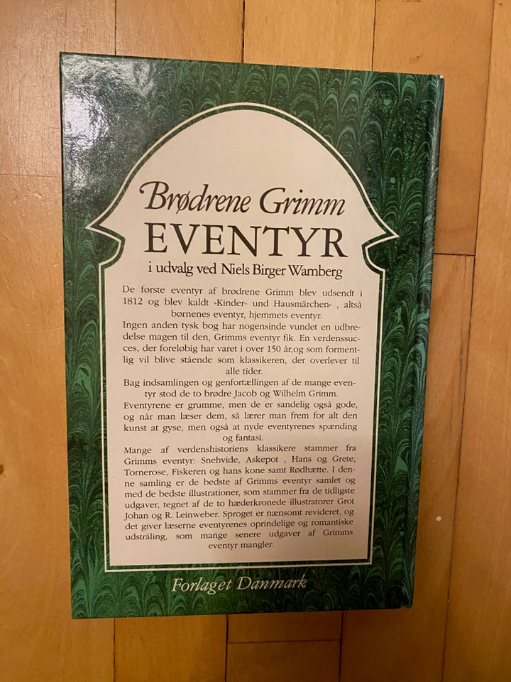 Brødrene Grimms eventyr, Brødrene Grimm, udvalg af Niels