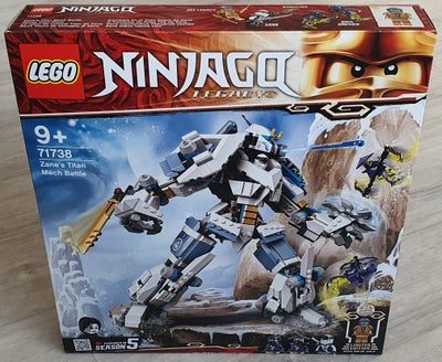 Lego Ninjago, 71738, Ny og uåbnet.

Zane's Titan Mech Battle
Fra Ninjago serien

Indeholder 840 dele
