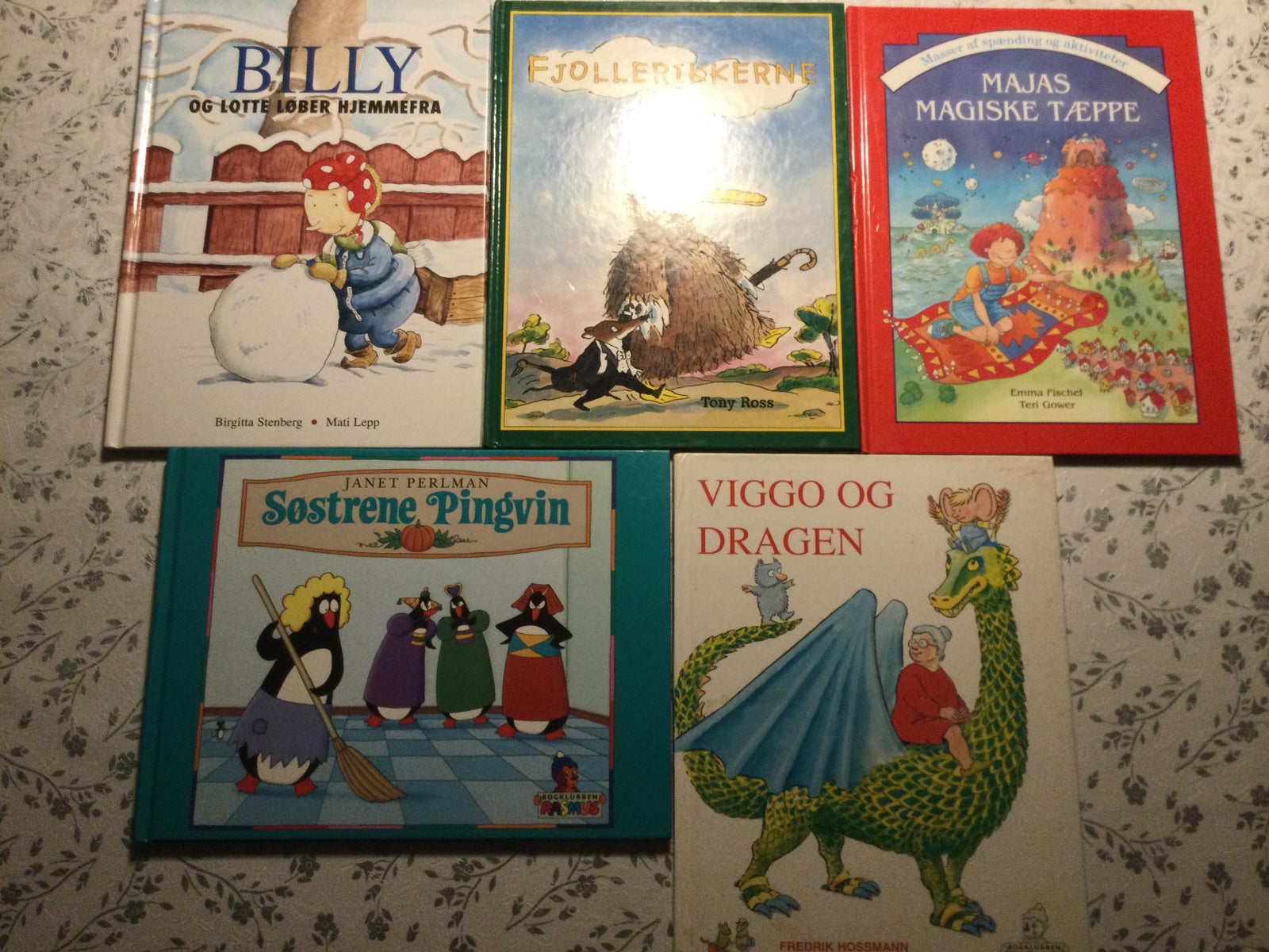 5 bøger fra bogklubben Rasmus, Forskellige