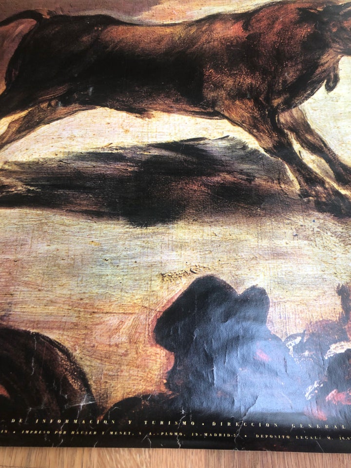 Plakat Goya motiv: Tyrefægtning