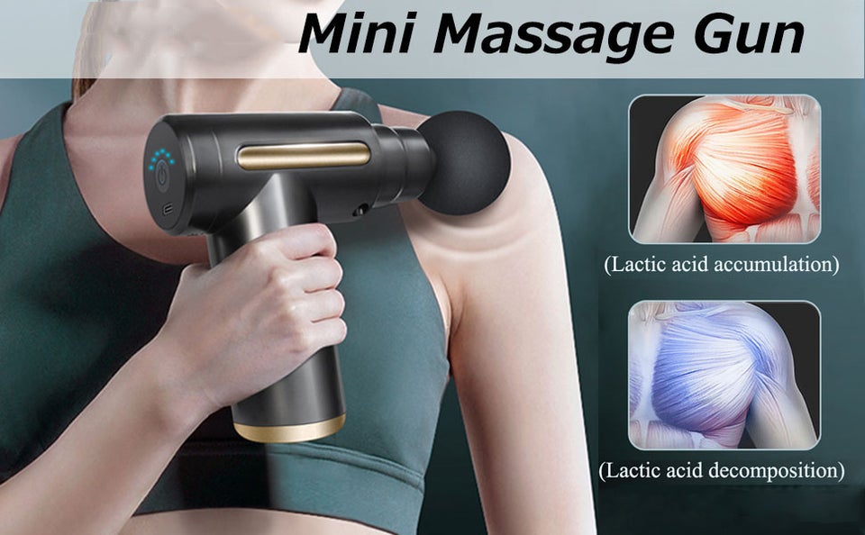 Massage, Transportabel Mini Massagepistol