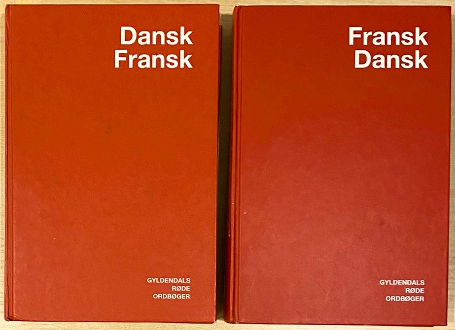 Fransk-dansk, dansk-fransk ordbøger, N. Chr. Sørensen