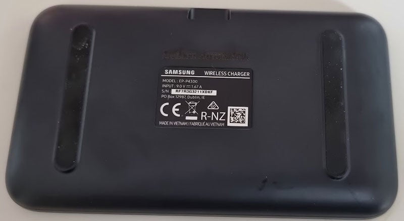 Oplader, t. Samsung, EP-P4300 trådløs