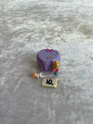 Polly Pocket, Babysitter - 1993, Lille lilla polly pocket hjerter mærket bluebird 1993. Det er babys