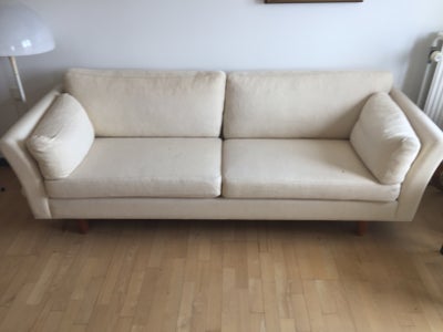 Sofa, bomuld, 3 pers. , Tidens møbler, Designer 3 personers sofa fra Tidens møbler i Lyngby sælges g