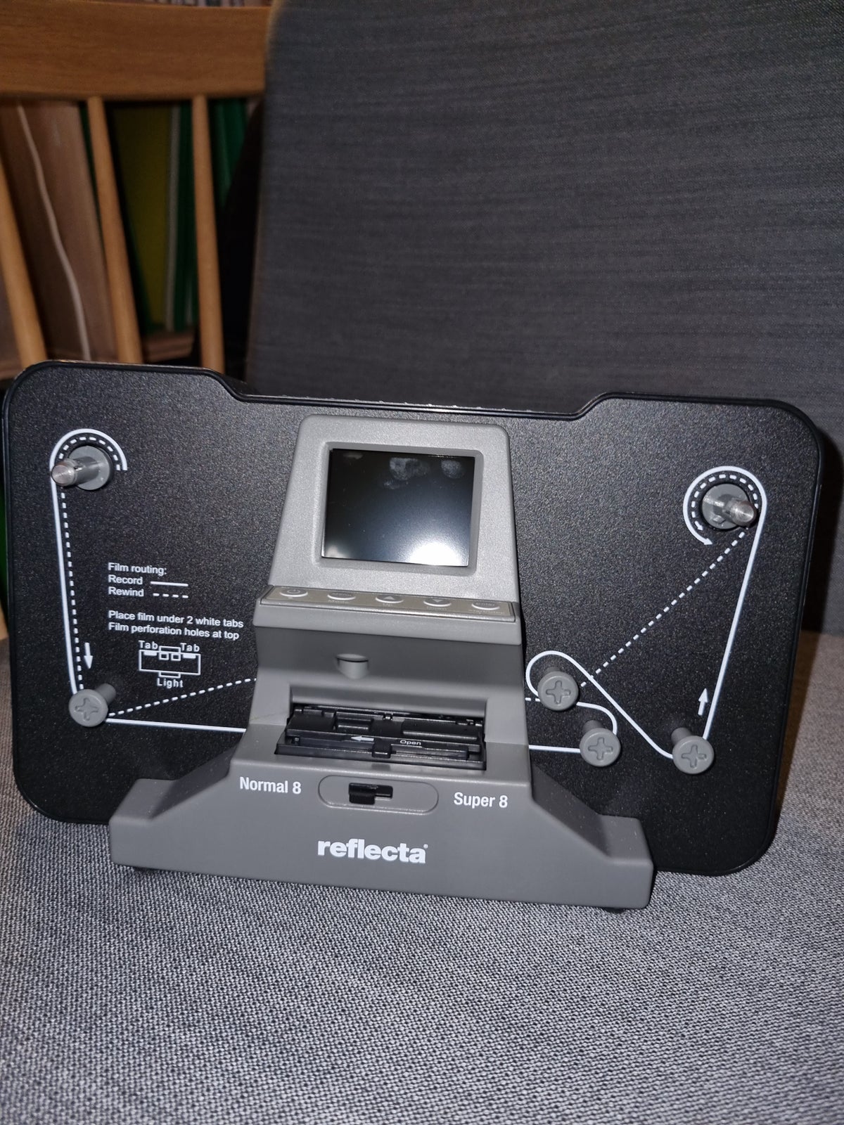 8mm Film scanner, digitalt, Reflecta