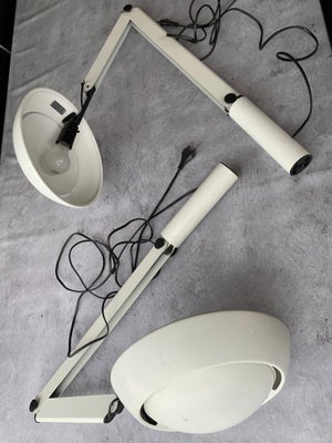 Jørgen Gammelgaard, PanDul B001, arkitektlampe, 2 gamle PanDul arkitektlamper af designer Jørgen Gam