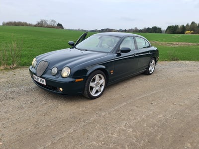 Jaguar S-Type, 4,2 S/C R aut., Benzin, aut. 2003, km 162000, grøn, aircondition, ABS, airbag, 4-dørs