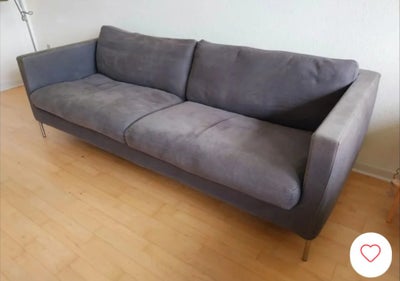 Sofa, stof, 3 pers. , EILERSEN, Brugt, dejlig sofa.

Gråt stof.
2,22 m. lang, 90 cm dyb.

Sofaen er 