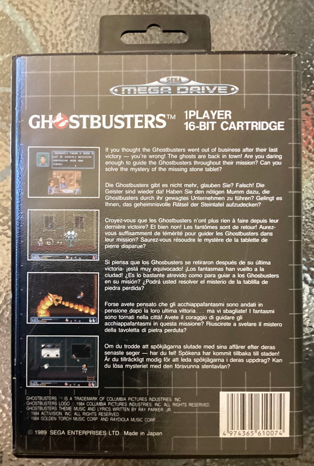 Ghostbusters, Sega Megadrive