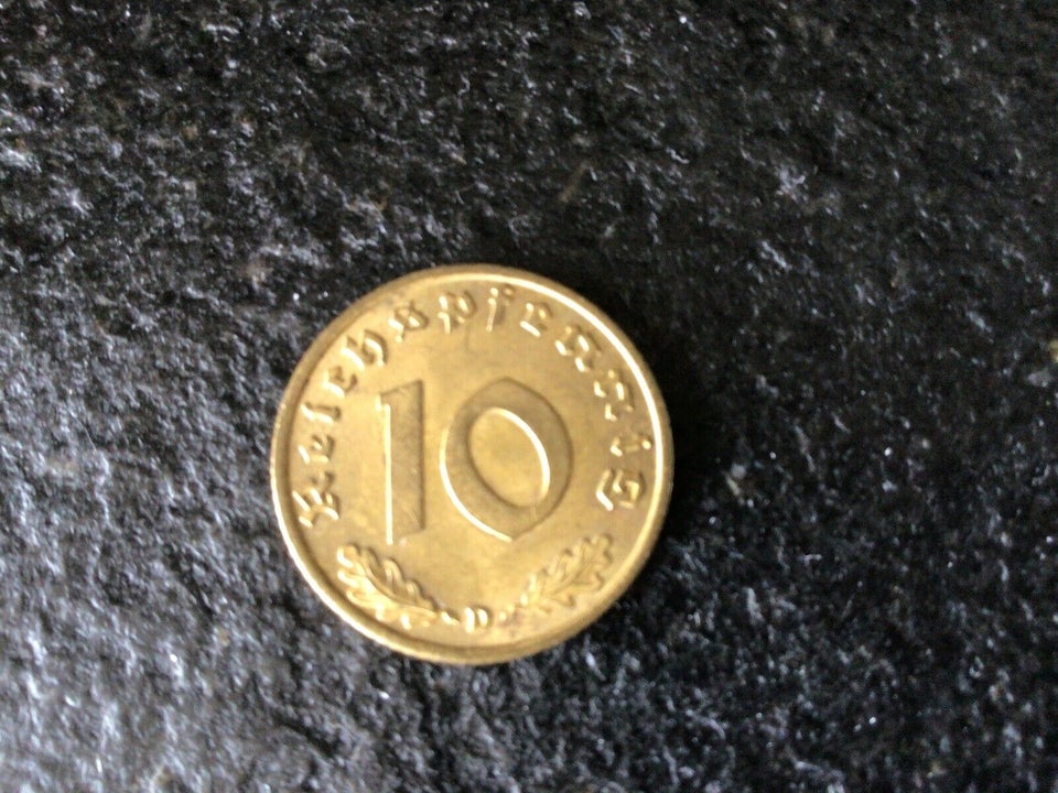 Østeuropa, mønter, 10 Reichpfennig