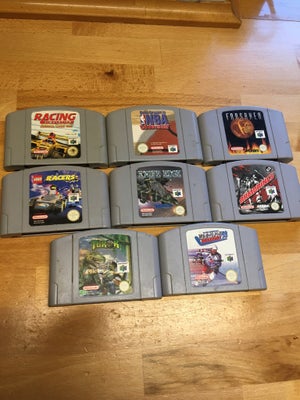 N64 spil, N64, Sælger disse n64 spil til 75kr stk 
Kan sendes køber betaler fragten